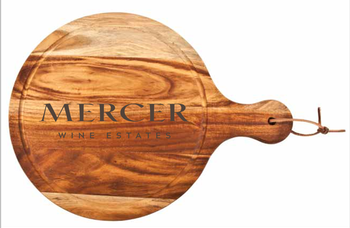 Engraved Acacia Wood Cheese Paddle